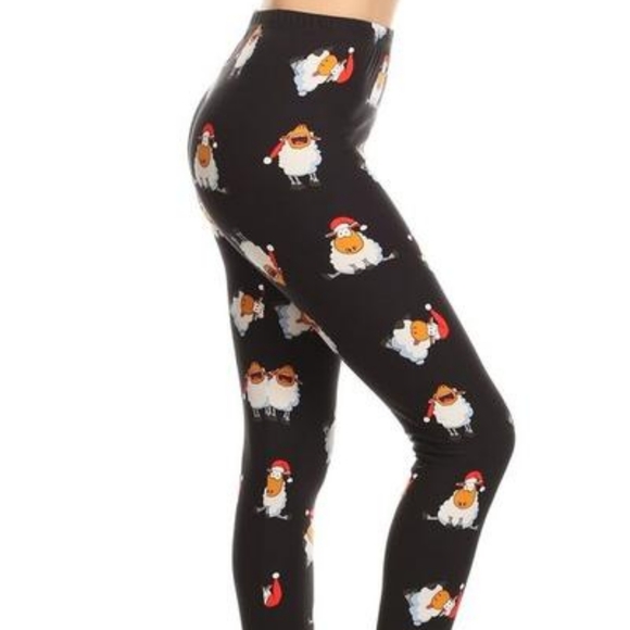❗SOLD❗Buttery Soft Novelty Christmas Leggings - Picture 1 of 6